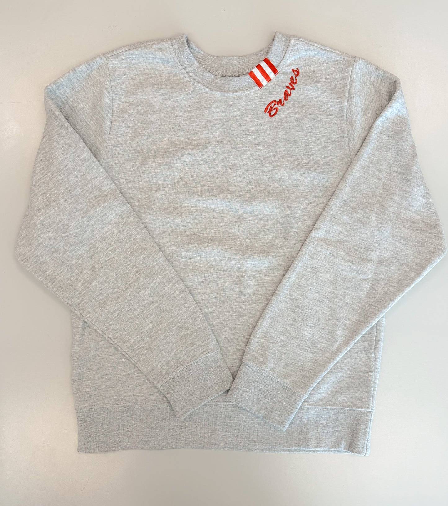 Braves Ribbon Crewnecks