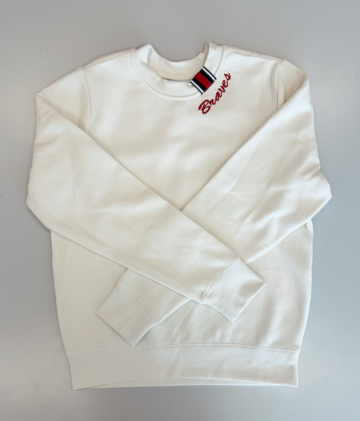 Braves Ribbon Crewnecks