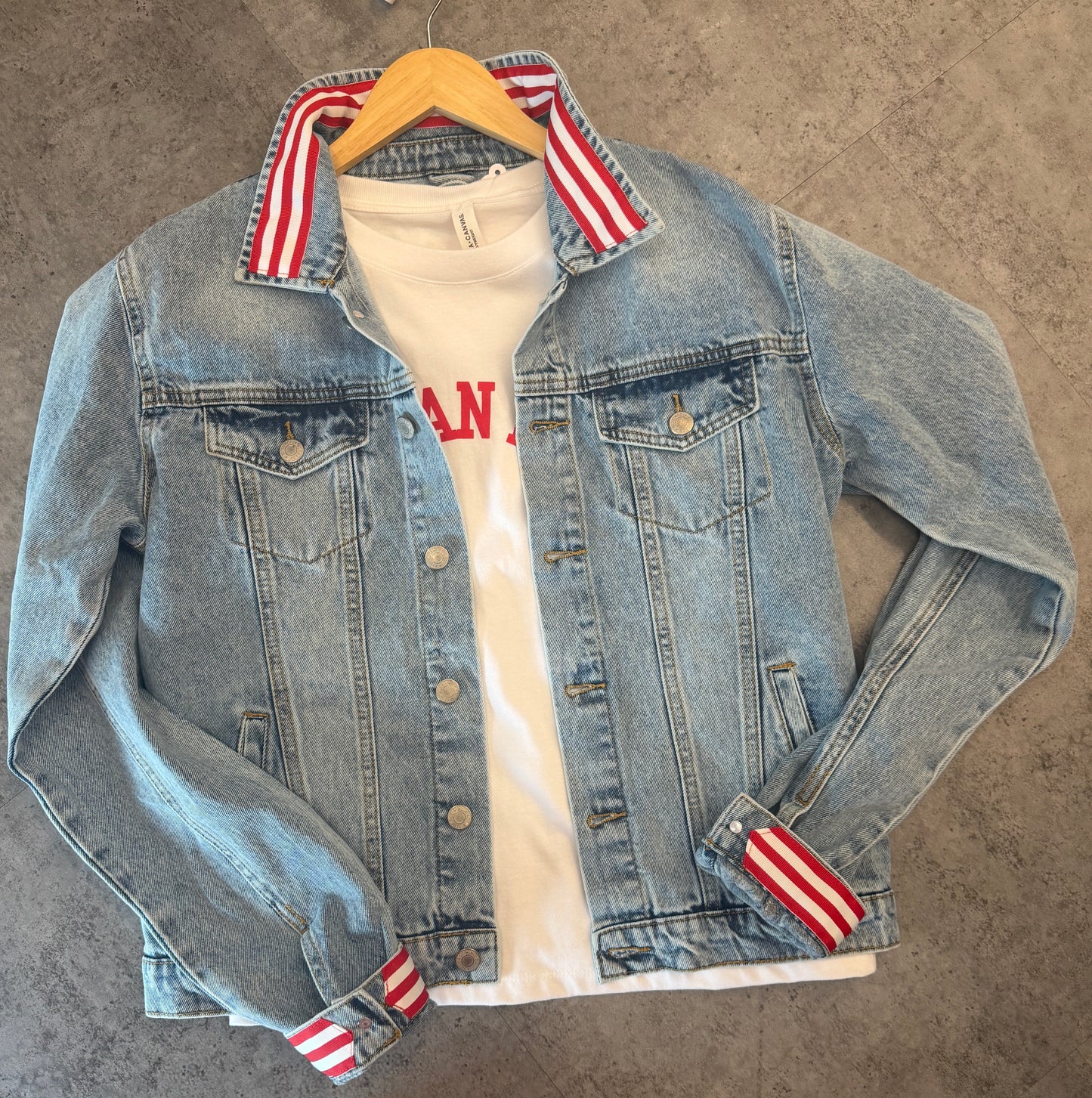 SMP Simply Unique Designs Custom Indian Hill Women's Denim Jacket