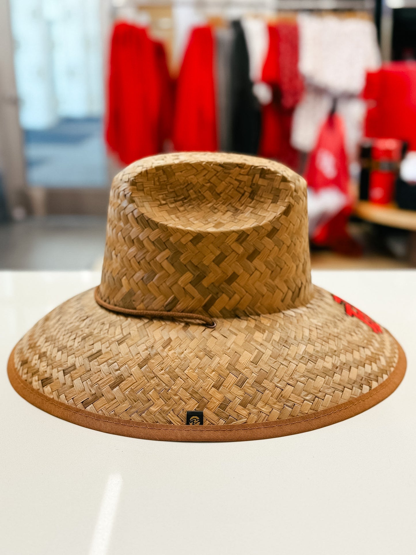 Indian Hill Embroidered Wide Brim Straw Sun Hats