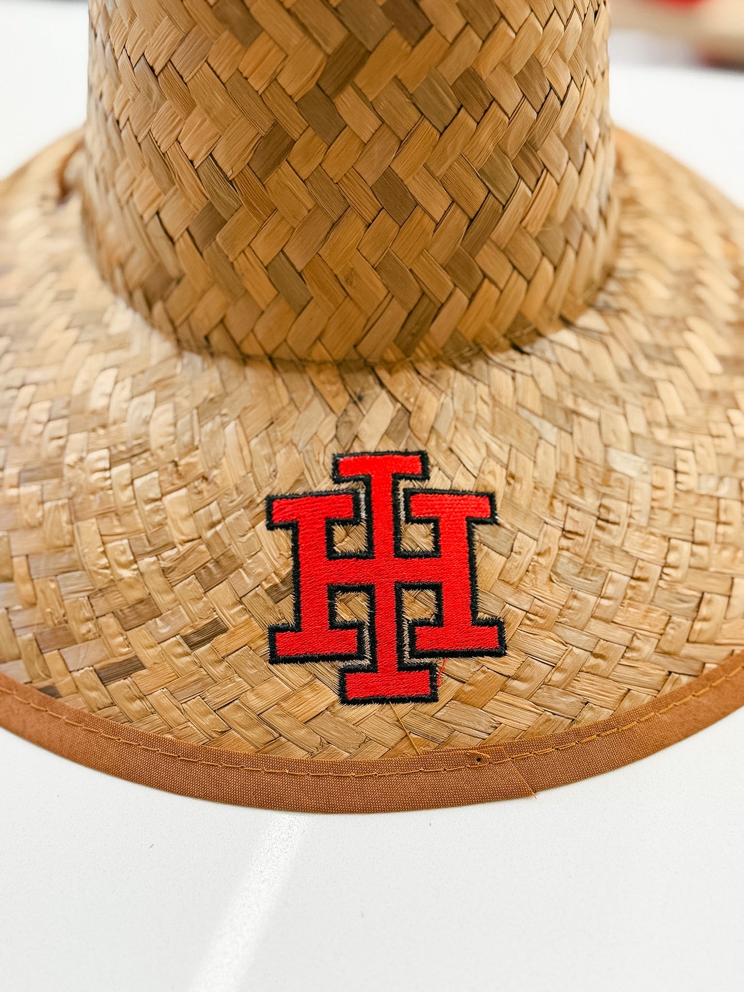 Indian Hill Embroidered Wide Brim Straw Sun Hats
