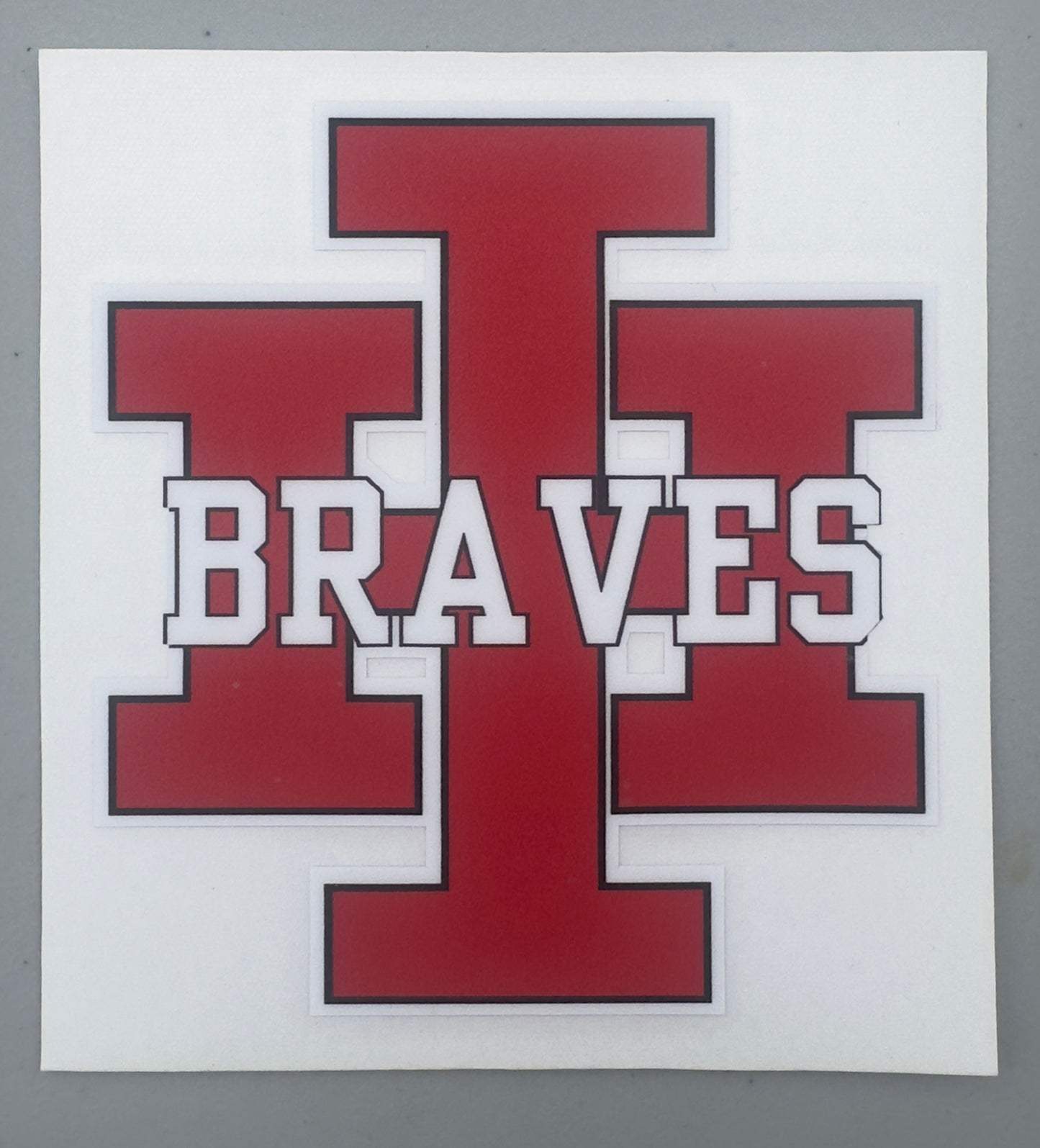 Large Braves stickers (No Discounts)