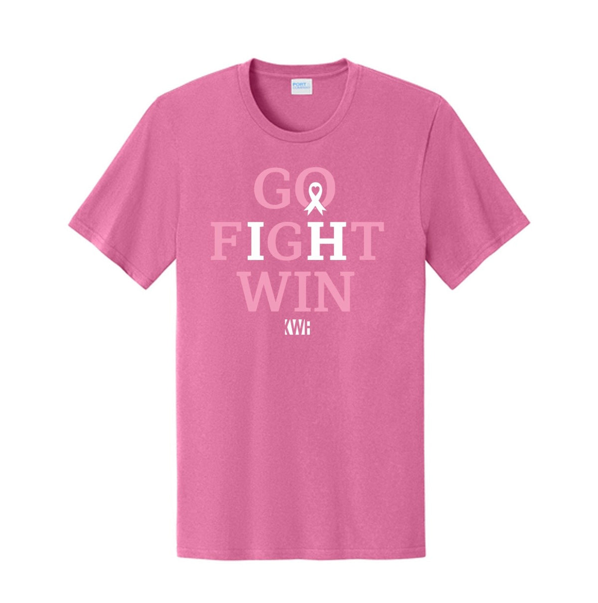 Youth Go Fight Win KWF Breast Cancer Awareness Tee