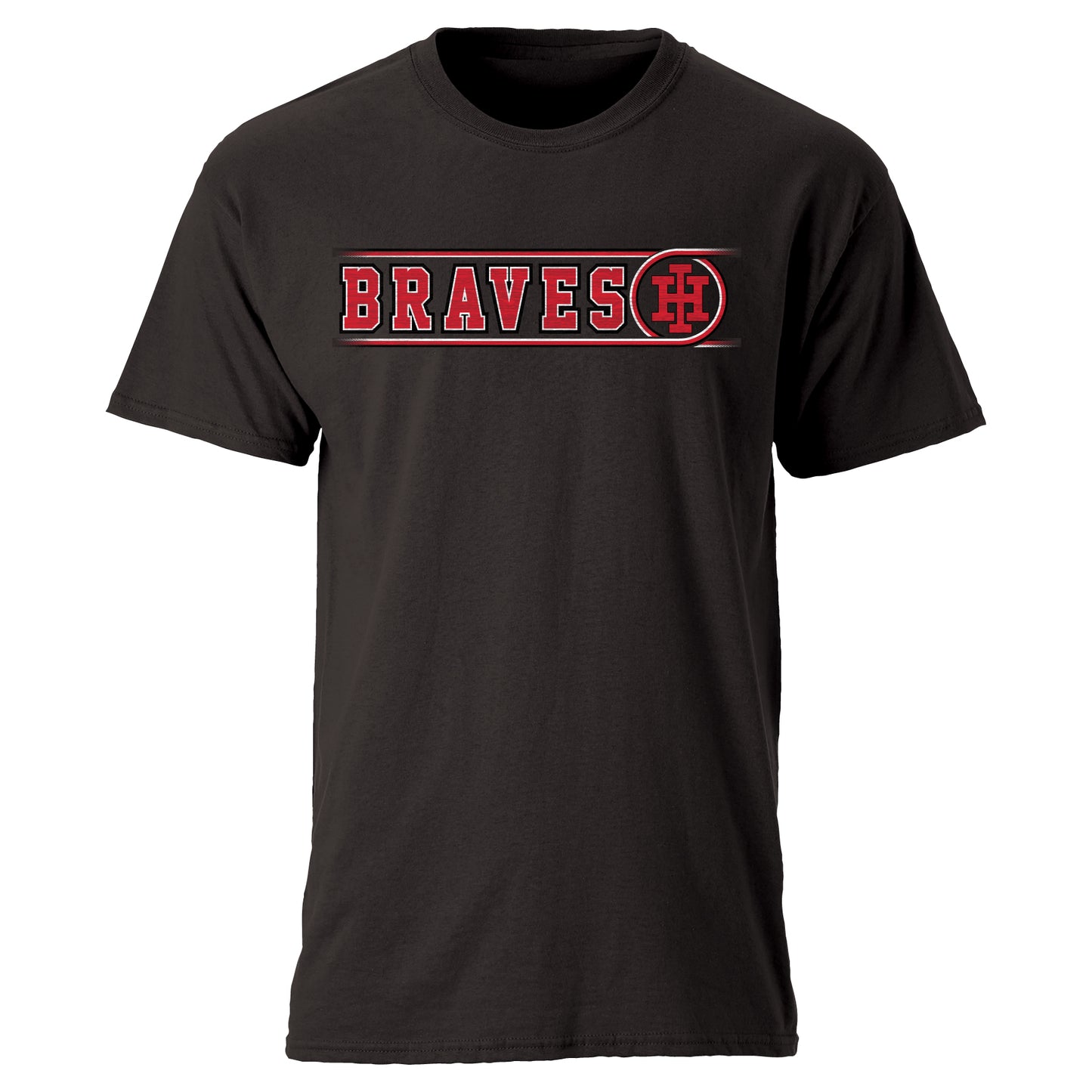 Ouray Adult SS Circle Braves Logo