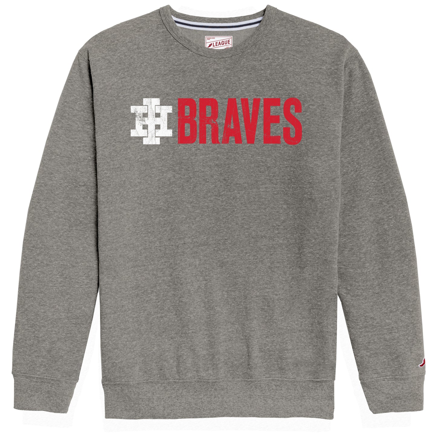 L2 League Legacy Adult Heritage Crewneck - Fall Heather