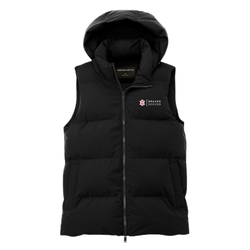 Mercer + Mettle Women's Puffy Hooded Vest - Soccer