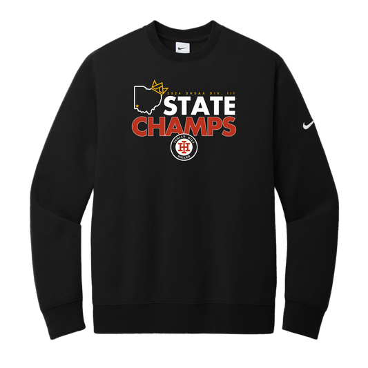 Nike Adult Soccer Champs Crewneck - Black