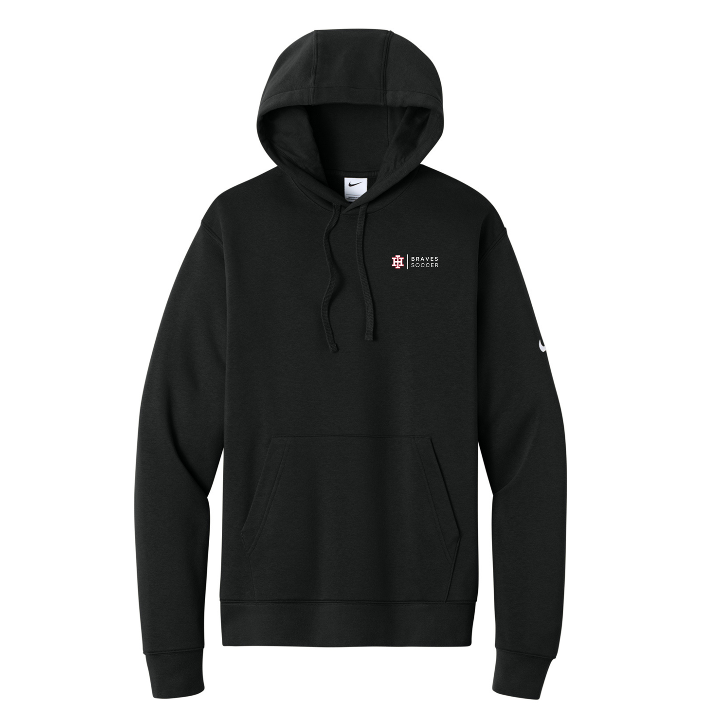 Adult Nike Club Fleece Hooded Soccer Sweatshirt - Soccer