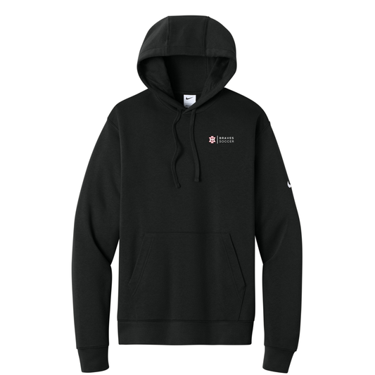 Adult Nike Club Fleece Hooded Soccer Sweatshirt - Soccer