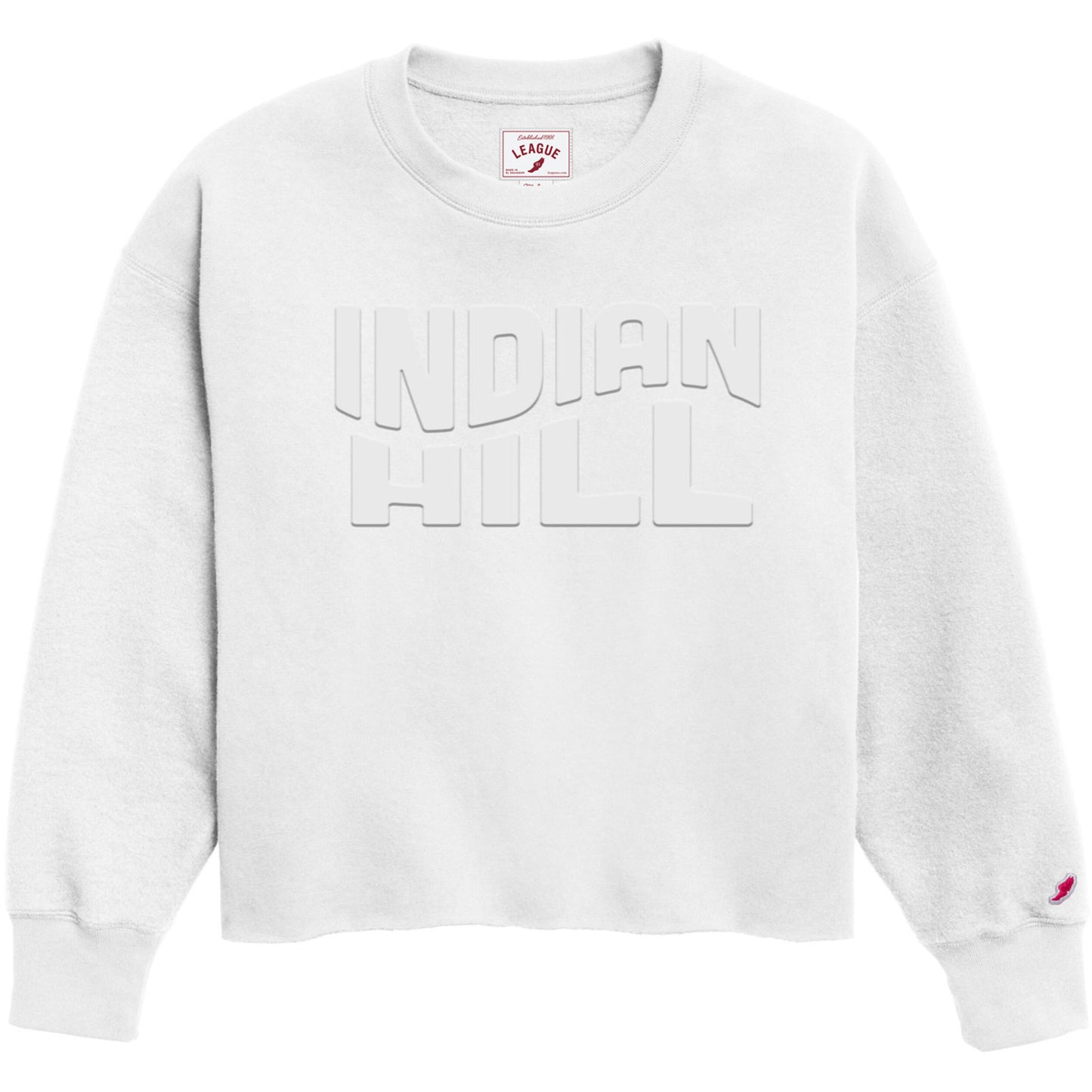 Reverse Fleece Oversized Midi Pullover