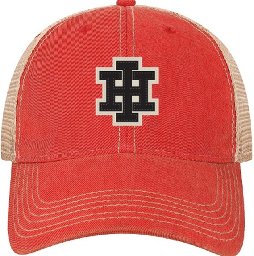 Old Favorite IH Red Trucker Hat