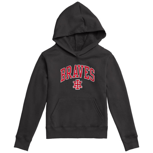 Braves Youth Essential Hood 2.0 in Black
