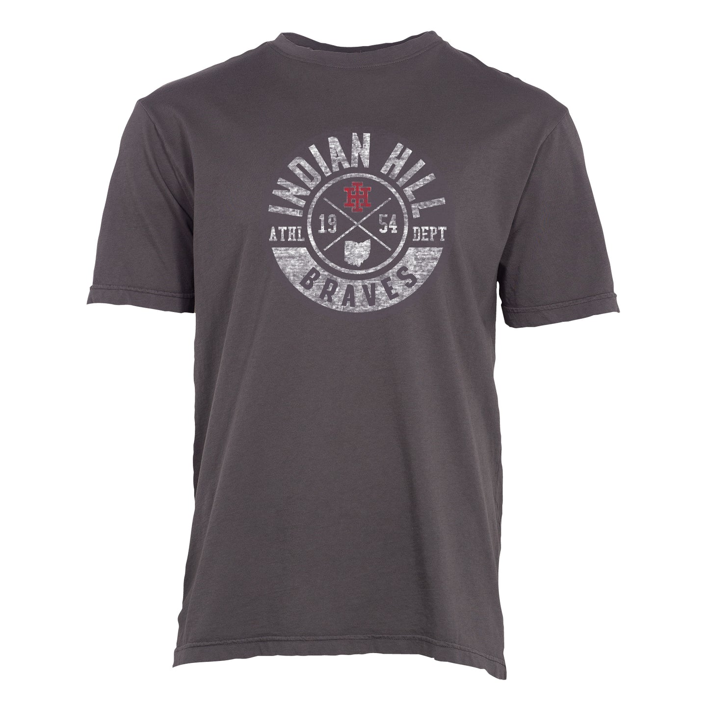 Ouray Adult Pigment Dyed SS Tee-Washed Black
